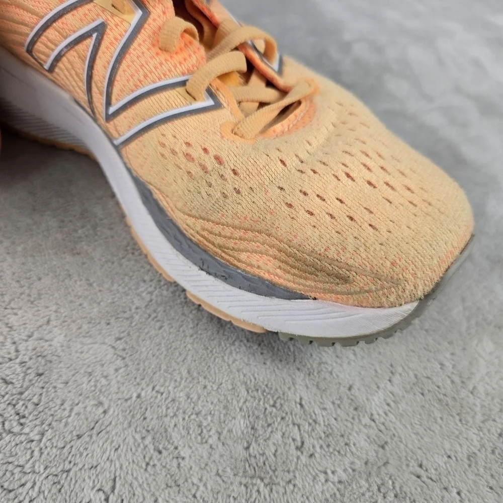 Womens Neq Balance 680 Fresh Foam Running Shoes Sz 8 Orange - Picture 6 of 9